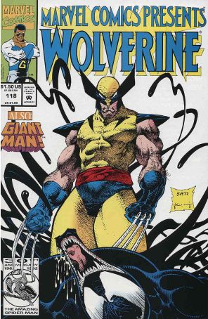 Marvel Comics Presents 118 published by Marvel with cover art by Sam Kieth and Steve Lightle