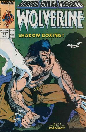 Marvel Comics Presents 39 published by Marvel with cover art by Butch Guice