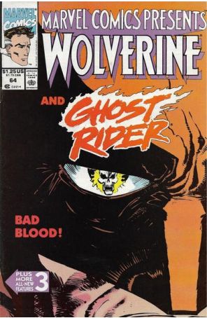 Marvel Comics Presents 64 (Newsstand) published by Marvel with cover art by Mike Thomas