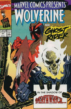 Marvel Comics Presents 71 published by Marvel with cover art by John Byrne
