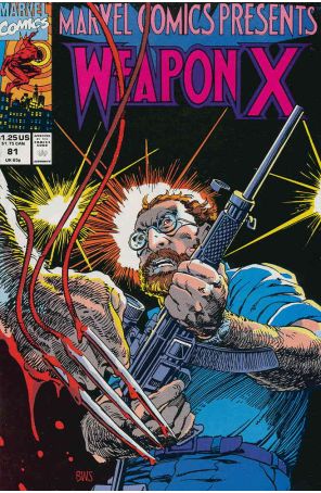 Marvel Comics Presents 81 published by Marvel with cover art by Barry Windsor-Smith