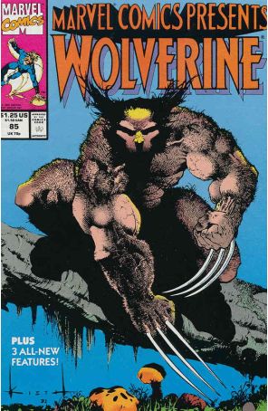 Marvel Comics Presents 85 published by Marvel with cover art by Sam Kieth
