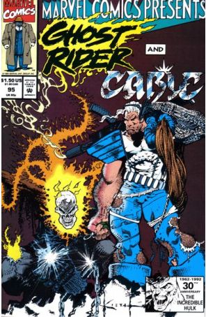 Marvel Comics Presents 95 published by Marvel with cover art by Sam Kieth