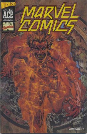 Marvel Comics 1ACE published by Marvel with cover art by Glenn Fabry