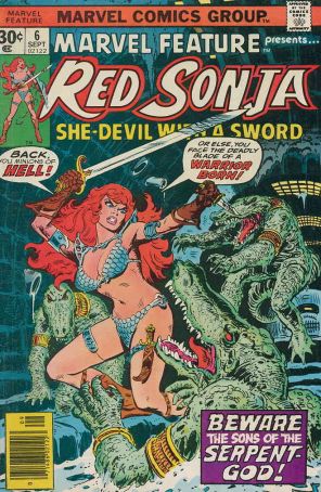 Marvel Feature (2nd Series) 6 published by Marvel with cover art by Frank Thorne