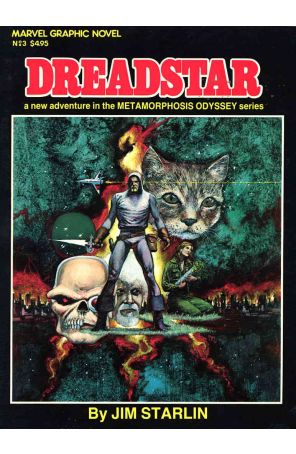 Marvel Graphic Novel 3 published by Marvel with cover art by Jim Starlin
