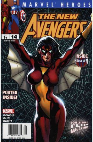 Marvel Heroes Flip Magazine 14 published by Marvel with cover art by Frank Cho