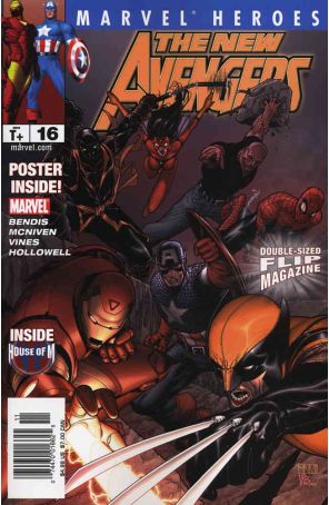 Marvel Heroes Flip Magazine 16 published by Marvel with cover art by Steve McNiven