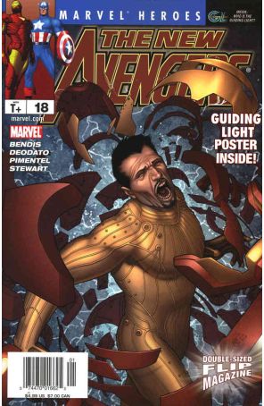 Marvel Heroes Flip Magazine 18 published by Marvel with cover art by Steve McNiven