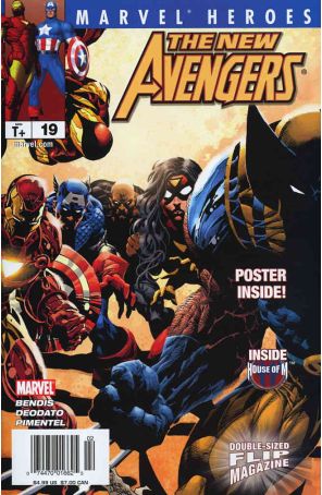 Marvel Heroes Flip Magazine 19 published by Marvel with cover art by Mike Deodato Jr.