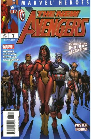 Marvel Heroes Flip Magazine 7 published by Marvel with cover art by David Finch