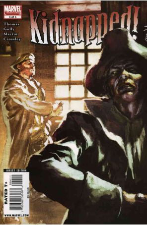 Marvel Illustrated: Kidnapped 4 published by Marvel with cover art by Gerald Parel