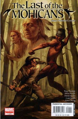 Marvel Illustrated: Last of the Mohicans 1 published by Marvel