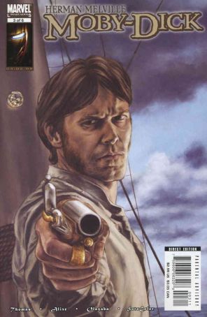 Marvel Illustrated: Moby Dick 3 published by Marvel with cover art by John Watson