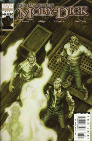 Marvel Illustrated: Moby Dick 4 published by Marvel with cover art by John Watson