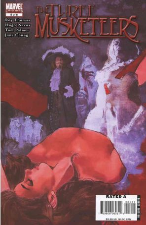 Marvel Illustrated: The Three Musketeers 5 published by Marvel with cover art by Gerald Parel