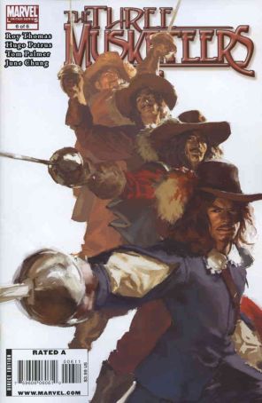 Marvel Illustrated: The Three Musketeers 6 published by Marvel with cover art by Gerald Parel