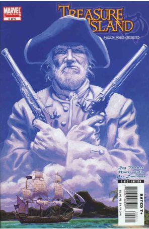 Marvel Illustrated: Treasure Island 2 published by Marvel with cover art by Greg Hildebrandt