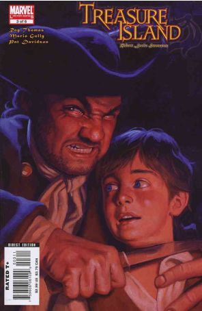 Marvel Illustrated: Treasure Island 3 published by Marvel with cover art by Greg Hildebrandt