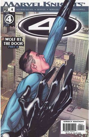Marvel Knights 4 4 published by Marvel with cover art by Steve McNiven and Mark Morales