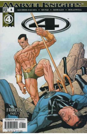 Marvel Knights 4 8 published by Marvel with cover art by Steve McNiven