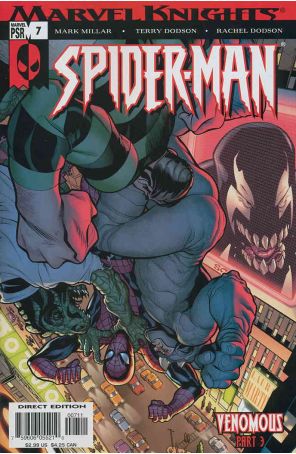 Marvel Knights Spider-Man 7 published by Marvel with cover art by Terry Dodson