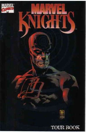 Marvel Knights Tour Book 1A published by Marvel with cover art by Joe Quesada