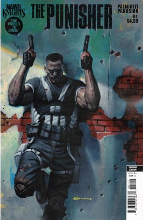 Marvel Knights: Punisher 1C published by Marvel with cover art by Fabrizio De Tommaso