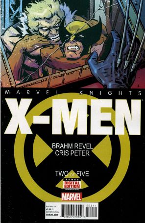 Marvel Knights: X-Men 2 published by Marvel with cover art by Brahm Revel