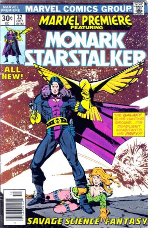 Marvel Premiere 32 published by Marvel with cover art by Howard Chaykin