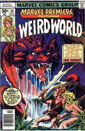 Marvel Premiere 38 published by Marvel with cover art by Rudy Nebres
