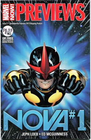 Marvel Previews (2nd Series) 5 published by Marvel with cover art by Ed McGuinness and Chris Bachalo