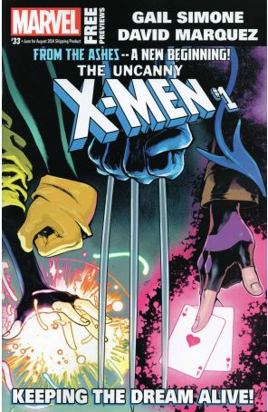 Marvel Previews (6th series) 33 published by Marvel with cover art by David Marquez