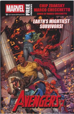 Marvel Previews (6th series) 58 published by Marvel