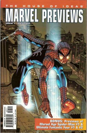 Marvel Previews 7 published by Marvel with cover art by John Cassaday