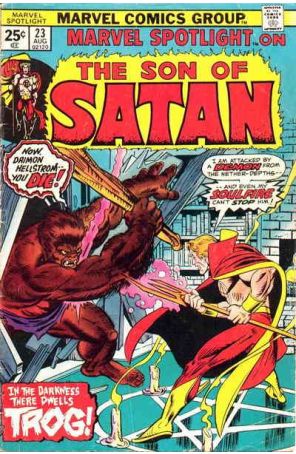 Marvel Spotlight (Vol. 1) 23 published by Marvel with cover art by Gil Kane