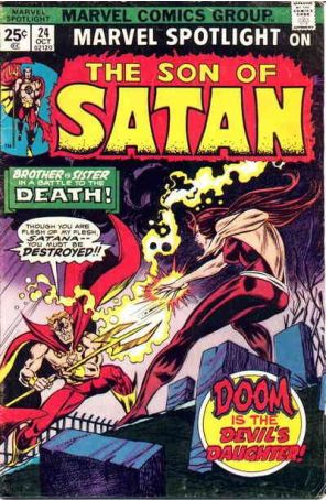 Marvel Spotlight (Vol. 1) 24 published by Marvel with cover art by Gil Kane