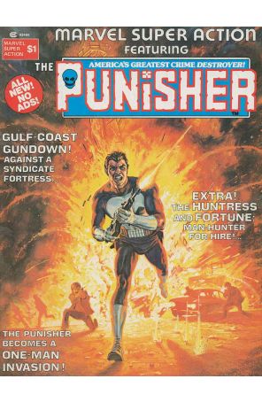 Marvel Super Action (Magazine) 1 published by Marvel with cover art by Bob Larkin