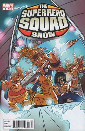 Marvel Super Hero Squad (2nd Series) 3 published by Marvel with cover art by Leonel Castellani