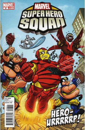 Marvel Super Hero Squad (2nd Series) 8 published by Marvel with cover art by Leonel Castellani