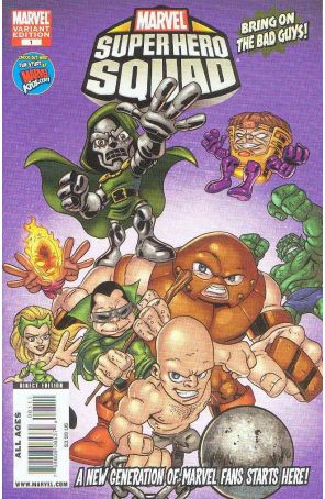 Marvel Super Hero Squad: Hero Up! 1A published by Marvel