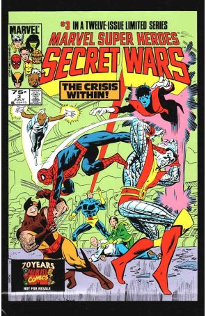 Marvel Super Heroes Secret Wars 3 (3rd) published by Marvel with cover art by Mike Zeck