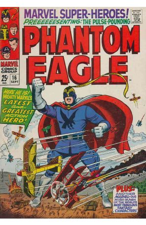 Marvel Super-Heroes (Vol. 1) 16 published by Marvel with cover art by Herb Trimpe