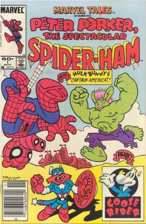 Marvel Tails 1 (Newsstand) published by Marvel with cover art by Steve Mellor