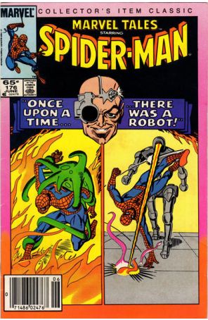 Marvel Tales (2nd Series) 176 (Newsstand) published by Marvel with cover art by Steve Ditko