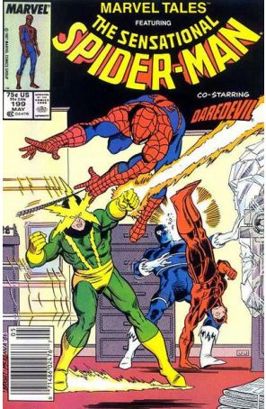 Marvel Tales (2nd Series) 199 (Newsstand) published by Marvel with cover art by Mark D. Bright