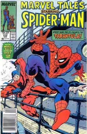 Marvel Tales (2nd Series) 210 (Newsstand) published by Marvel with cover art by Mike Zeck