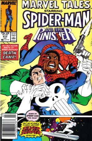 Marvel Tales (2nd Series) 213 (Newsstand) published by Marvel with cover art by Mike Zeck