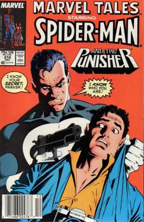 Marvel Tales (2nd Series) 218 (Newsstand) published by Marvel with cover art by Mike Zeck