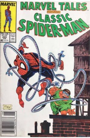 Marvel Tales (2nd Series) 224 (Newsstand) published by Marvel with cover art by Todd McFarlane
